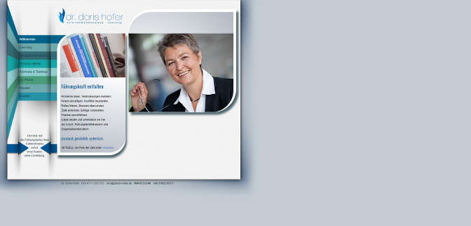 Homepage von Dr. Doris Hofer